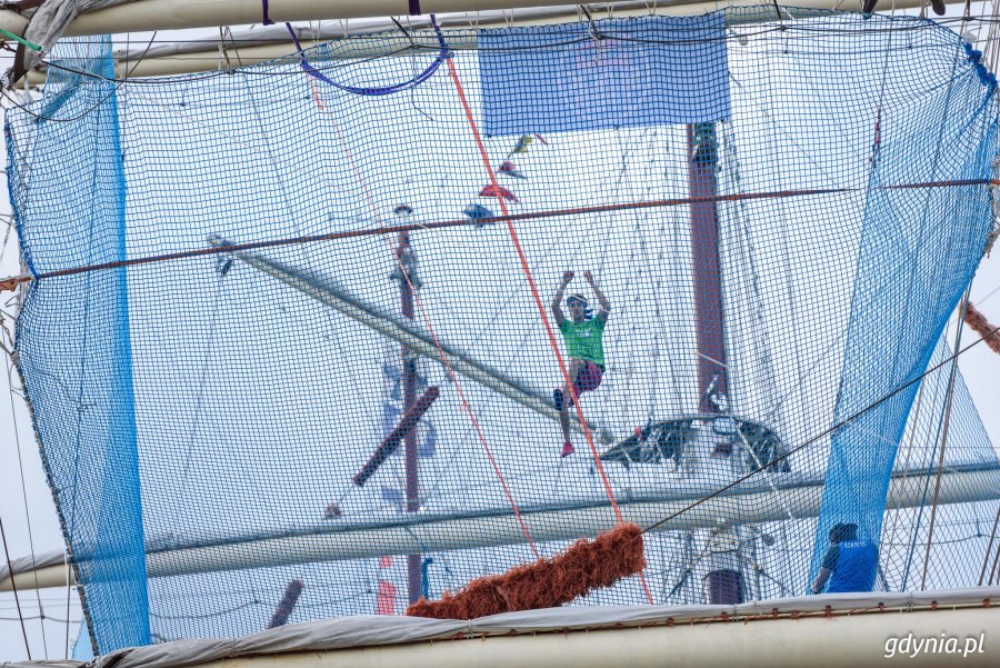 Zawody Red Bull Slackship 2017 w Gdyni // fot. D. Linkowski