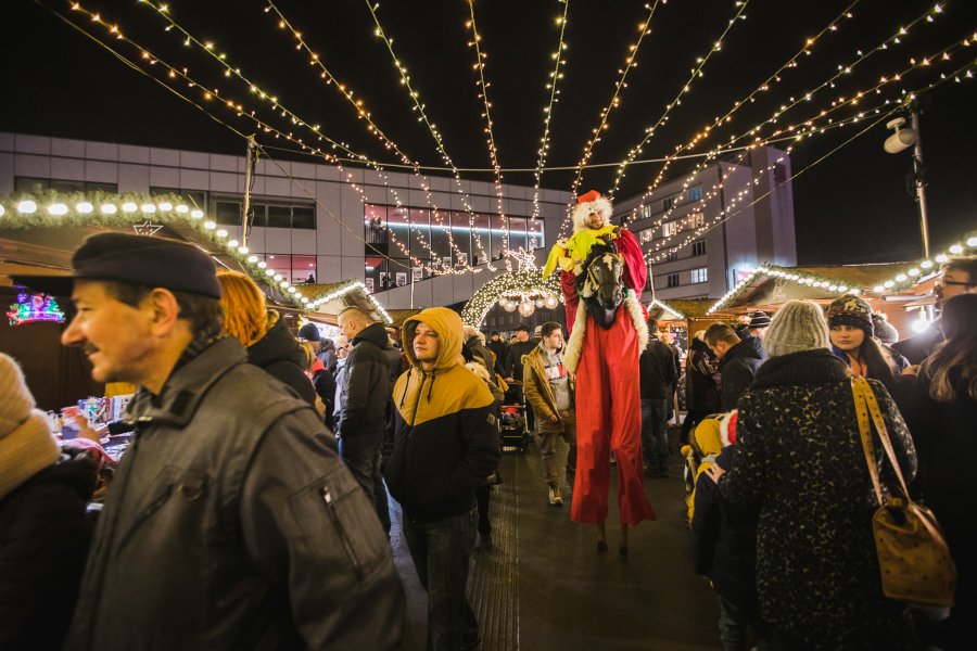 Otwarcie jarmarku świątecznego w Gdyni, fot. Karol Stańczak