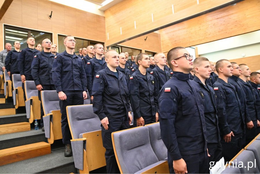 Ślubowanie studentów pierwszego roku (fot. Magdalena Starnawska)
