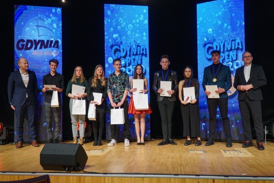 Święto muzyki - gala Mini Gdynia Open. Nagrody wręczali wiceprezydenci Gdyni - Michał Guć i Bartosz Bartoszewicz // fot. Aleksander Trafas (Laboratorium Innowacji Społecznych)