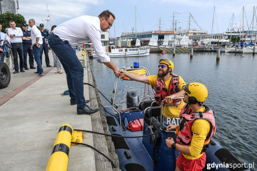 Oficjalne otwarcie kąpieliska Gdynia Śródmieście / fot.gdyniasport.pl