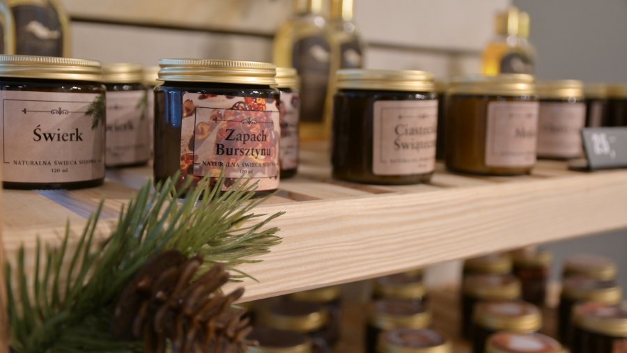 świece sojowe do kupienia w Muzeum Miasta Gdyni
