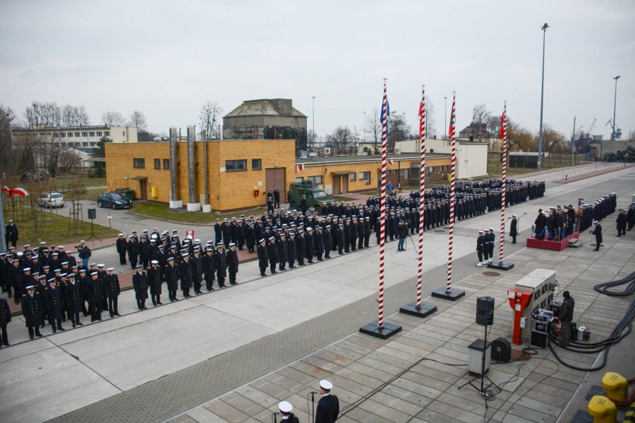 Obchody z okazji 46. rocznicy powstania 3. Flotylli Okrętów im. komandora Bolesława Romanowskiegoot. Marian Kluczyński, Piotr Leoniak