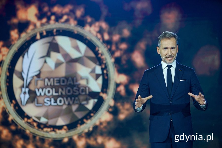 Gala Medalu Wolności Słowa 2023 w Europejskim Centrum Solidarności w Gdańsku, fot. Mirosław Pieślak