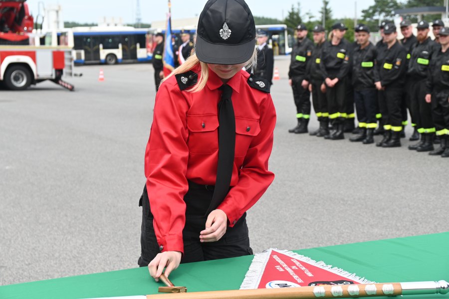 Uroczystość z okazji jubileuszu 60-lecia jednostki OSP PKM // fot. Karolina Szypelt