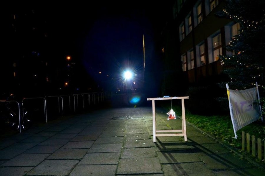 Zimą, nocą i z mapą w ręku // fot. UKS Azymut45 Gdynia