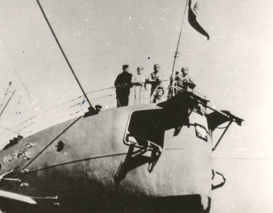 Szlak Legendy Morskiej Gdyni - zdjęcia archiwalne - ORP Wicher