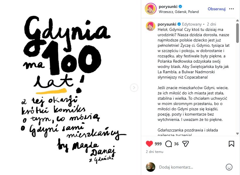 Urodzinowa fala w sieci. Kto złożył życzenia Gdyni?