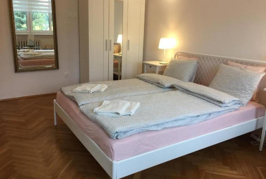 Apartamenty przy plaży, widok na jeden z pokoi