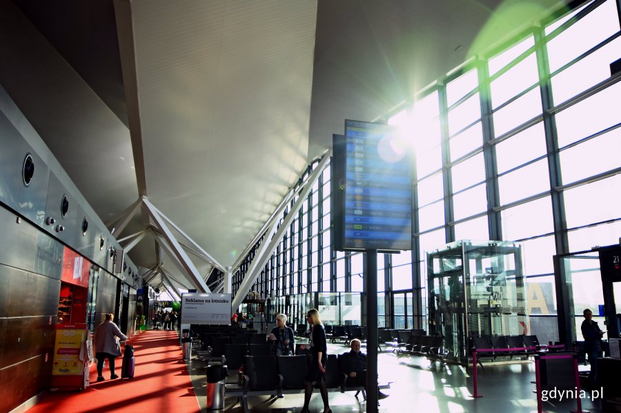 Istniejący terminal Portu Lotniczego Gdańsk im. Lecha Wałęsy, fot. Kamil Złoch