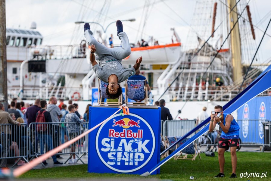 Zawody Red Bull Slackship 2017 w Gdyni // fot. D. Linkowski