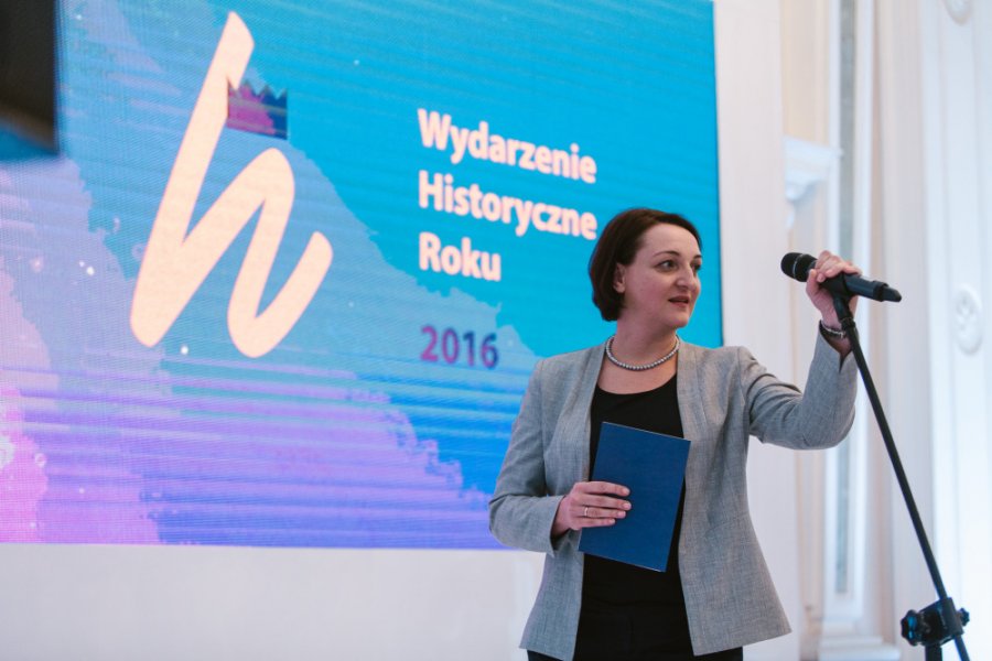 Wiceminister kultury dr Magdalena Gawin // fot. mat. prasowy MHP/Magdalena Głowacka