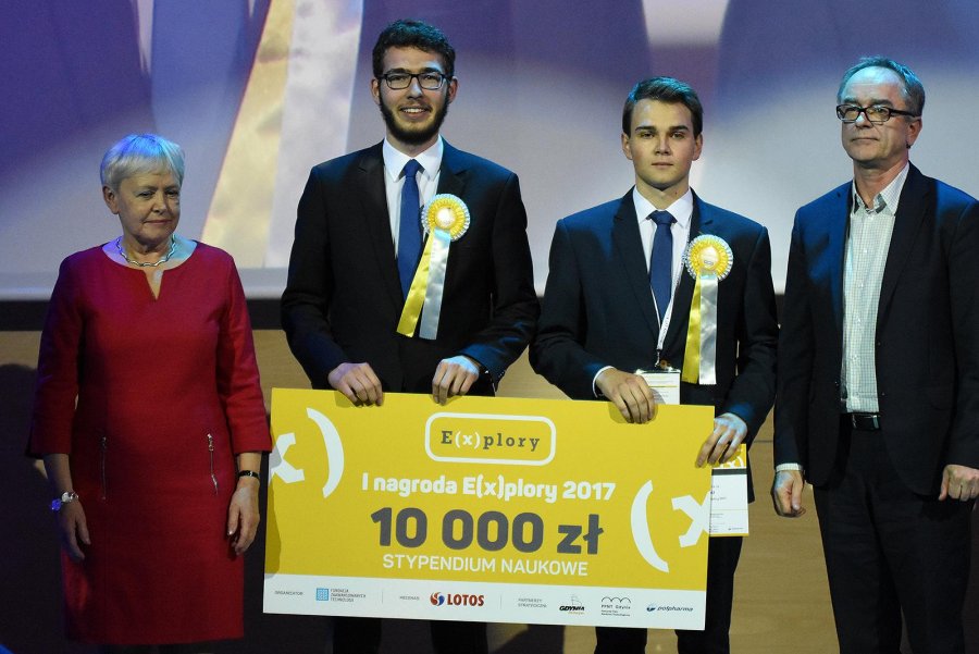 Gala Konkursu Naukowego E(x)plory 2017 // fot. K. Stańczak