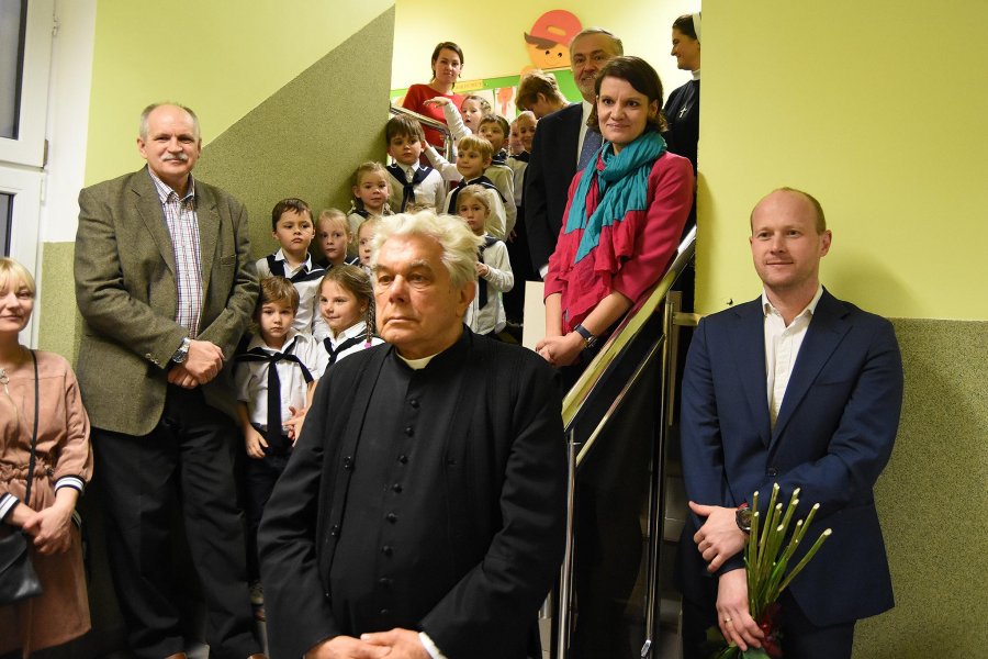 Przedszkole im. Świętej Rodziny zyskało nową przestrzeń // fot. Michał Puszczewicz