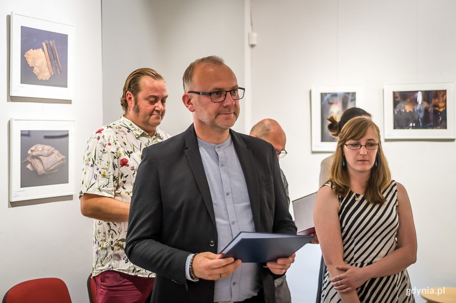 5 września w Ratuszu Staromiejskim w Gdańsku odbył się wernisaż wystawy oraz uroczystość wręczenia nagród XXIII Pomorskiego Konkursu Fotografii Prasowej Gdańsk Press Photo 2019 im. Zbigniewa Kosycarza // fot. Dawid Linkowski