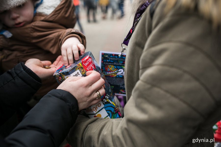 Niedzielny finał WOŚP w Gdyni, fot. Karol Stańczak