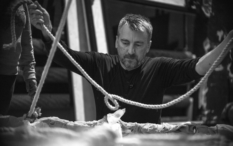 Przygotowania do premiery Wiedźmina w Teatrze Muzycznym fot. Przemysław Burda