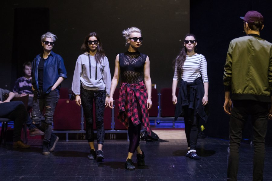 Przygotowania do premiery "Tlenu" w Teatrze Muzycznym // fot. Piotr Manasterski