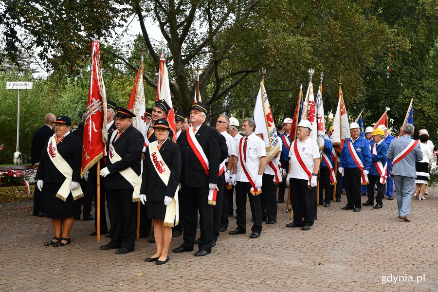 Sobotnie uroczystości pod pomnikiem, fot. Michał Puszczewicz