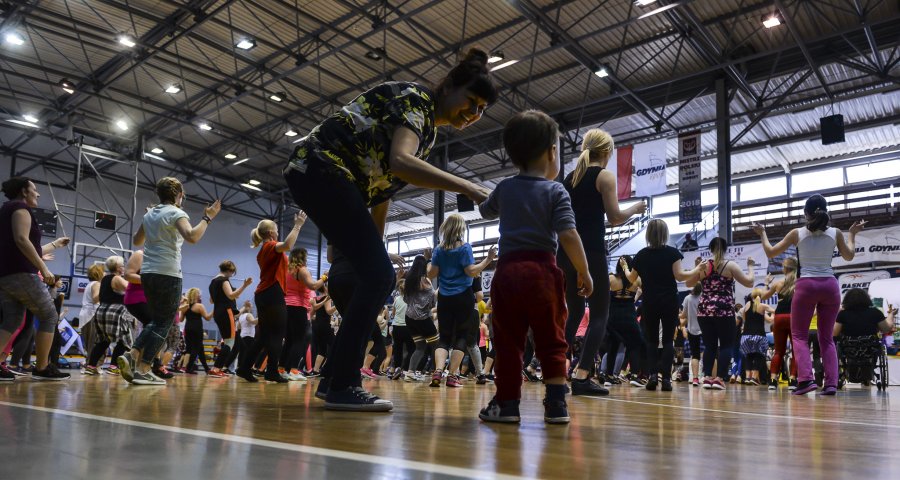 III Gdyński Maraton Zumby okazał się wielkim świętem pozytywnej energii / fot. gdyniasport