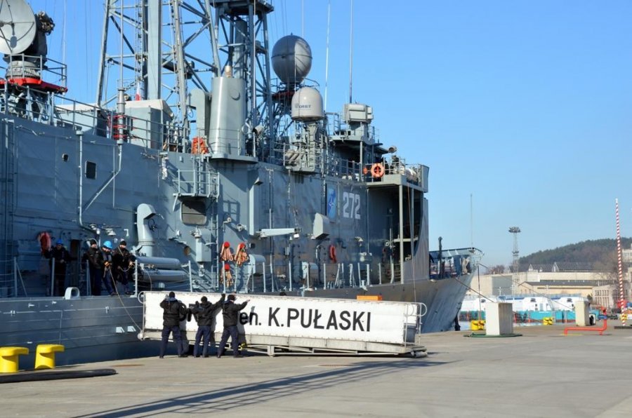Passex na Bałtyku - ćwiczą osłonę transportu morskiego // fot. kpt. mar. Anna Sech/ Marynarka Wojenna RP