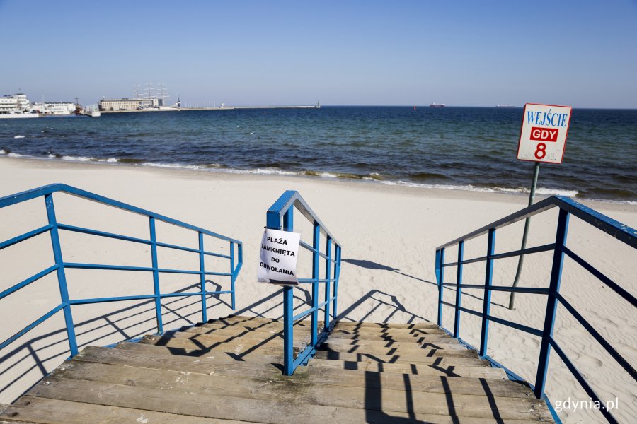 Gdynia w czasie pandemii. fot. Przemysław Kozłowski