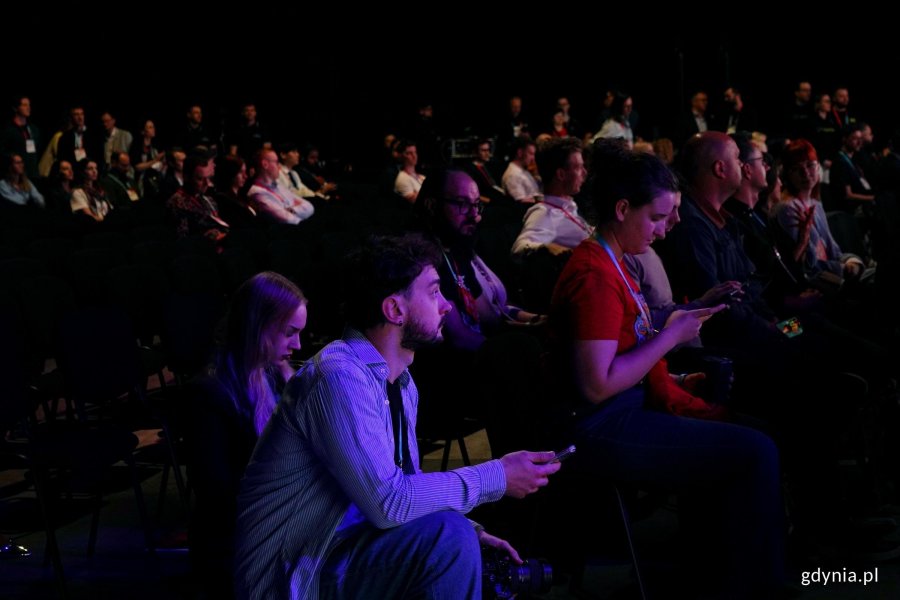 Uczestnicy gali finałowej konkurs&oacute;w dla start-up&oacute;w na Infoshare