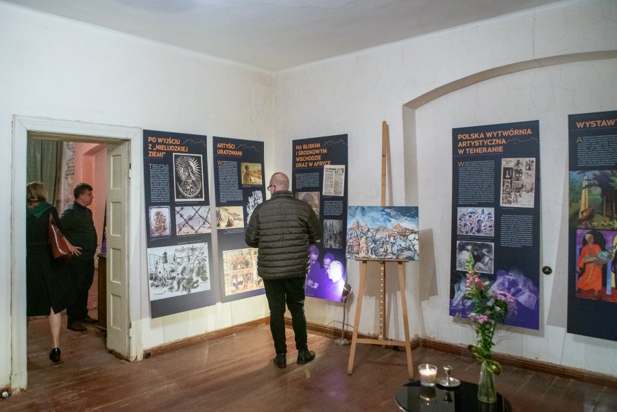 Wystawa „Artyści Andersa” w Gdyni, fot. Anna Rezulak