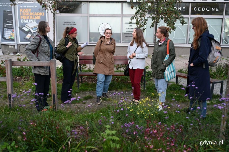 Na zdjęciu od lewej: Agnieszka Zielińska, dr Monika Barcikowska, Magdalena Błeńska, pani Bożena z Gdyni, Martyna Kozłowska oraz Dobrosława Korczyńska-Partyka
