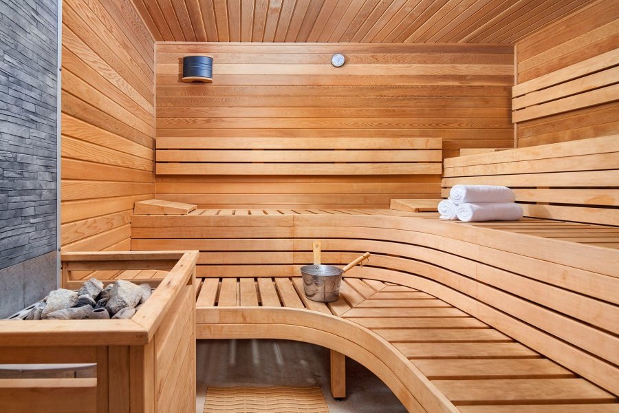 Sea Premium Apartments, strefa relaksu - sauna