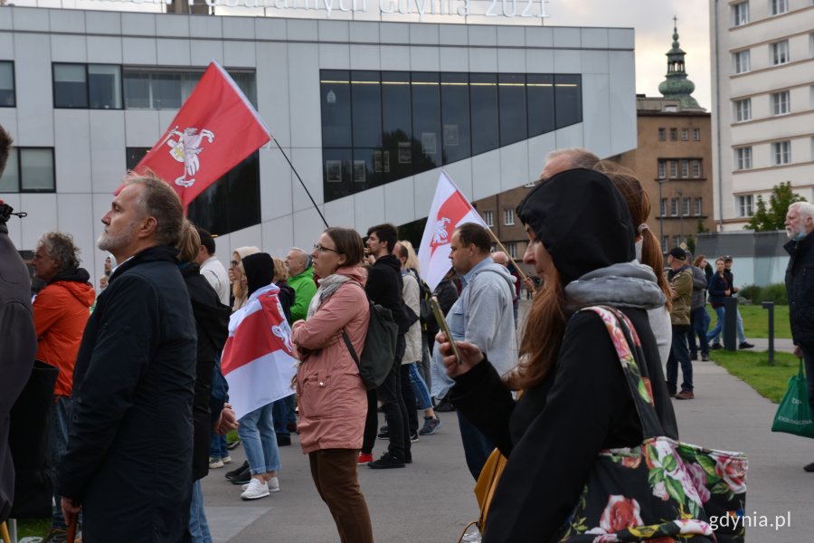 Koncert "Volnego Choru" w muszli koncertowej w Gdyni. Fot. Karolina Szypelt