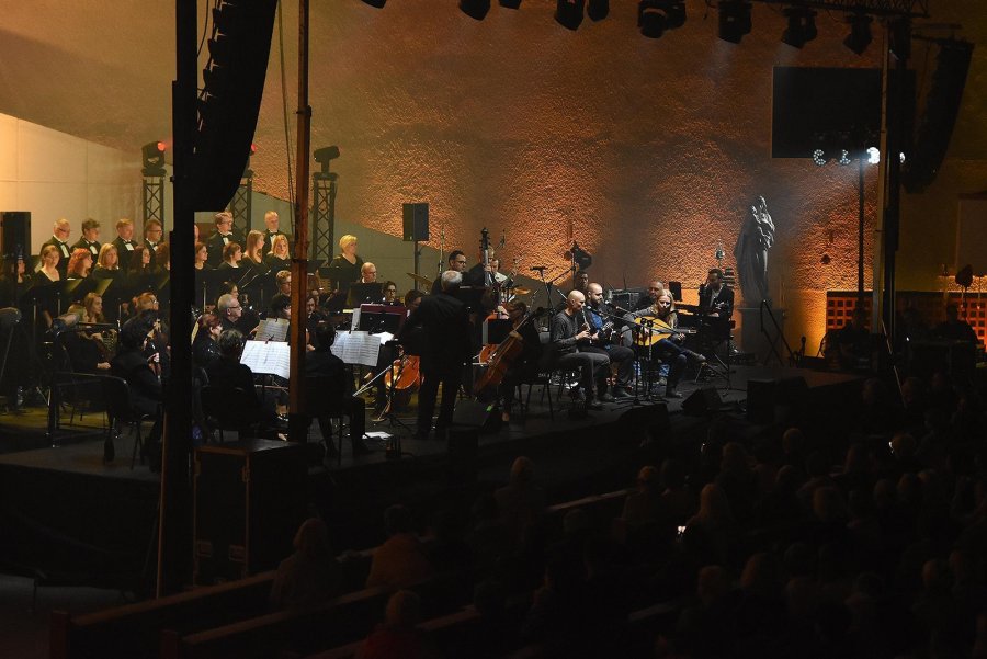 "Dekalog - dziesięć prostych słów" - koncert papieski w Gdyni // fot. Michał Puszczewicz