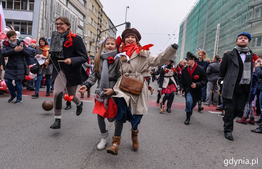 Gdynia uczciła stulecie polskiej niepodległości // fot. Przemysław Świderski