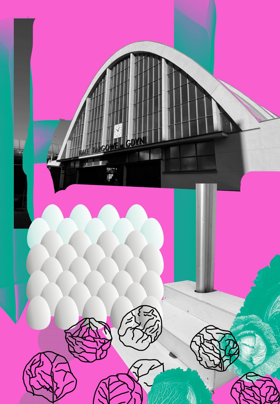 &bdquo;Halinka&rdquo;&ndash; sitodruk, B2, rok 2021, projekt Anny Witkowskiej