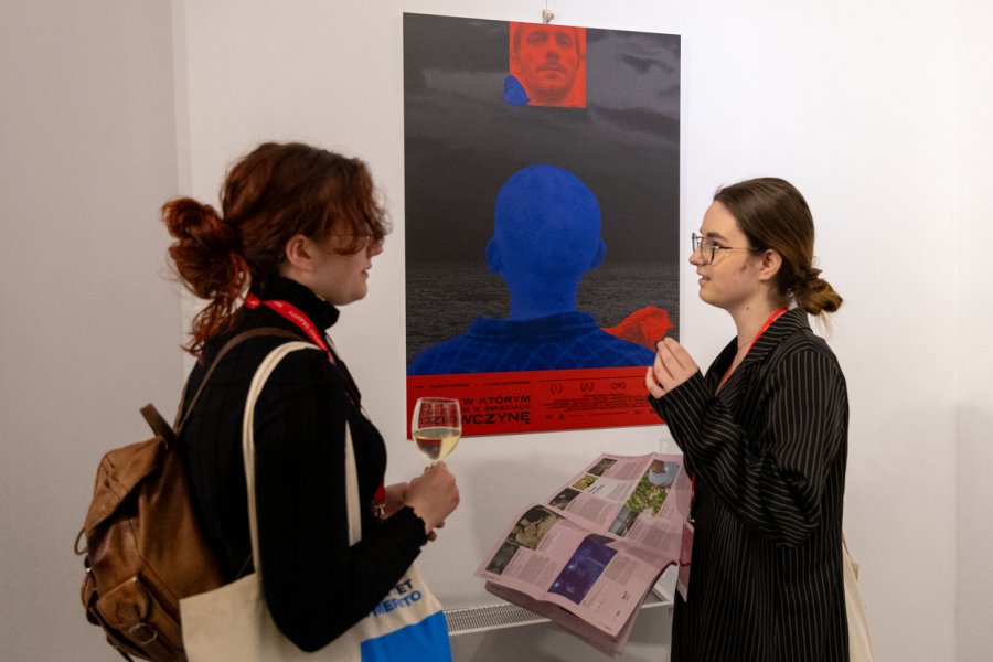 Wernisaż wystawy ilustratora i twórcy plakatów filmowych Patryka Hardzieja. Fot. Anna Rezulak