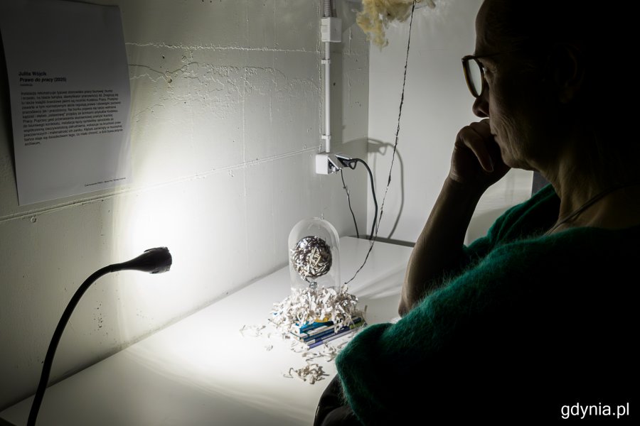 Wystawa „Część wspólna” w gdyńskim Konsulacie Kultury (fot. Karol Stańczak)