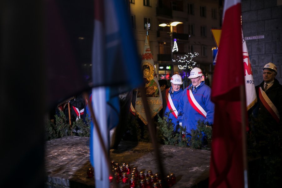 Obchody 37. rocznicy wprowadzenia stanu wojennego w Polsce // fot. Karol Stańczak