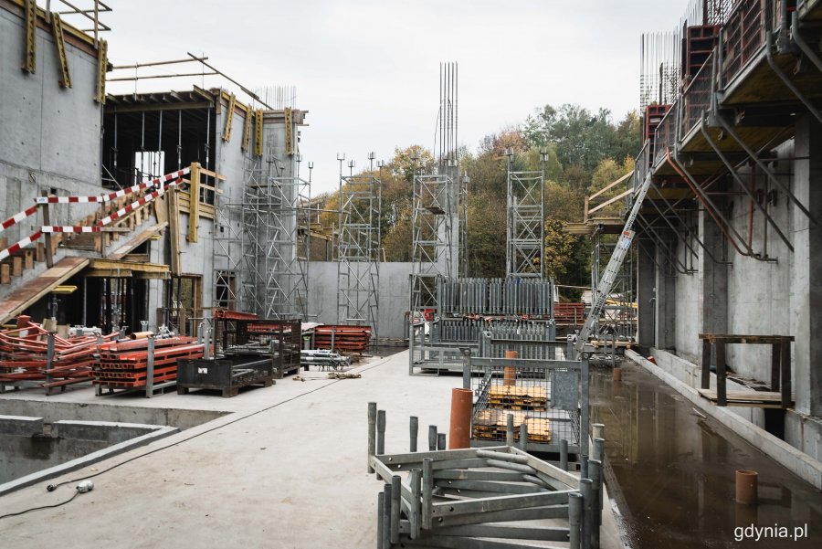 Ceremonia wmurowania kamienia węgielnego pod Akademickie Centrum Technologii Podwodnych na gdyńskim Oksywiu, fot. Kamil Złoch