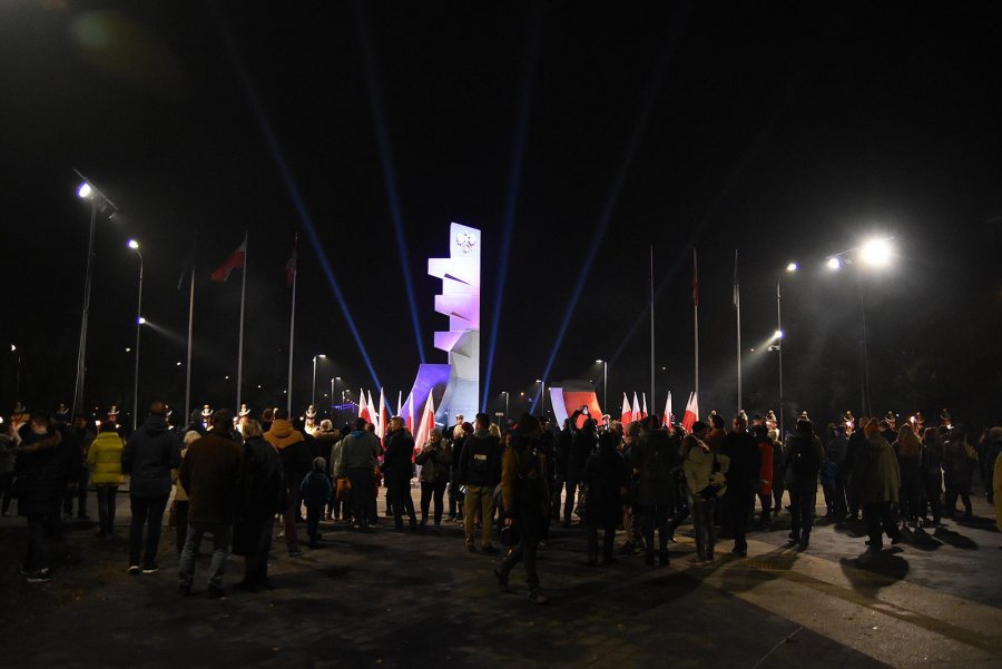 Uroczysty Capstrzyk Niepodległości w Gdyni // fot. Michał Puszczewicz