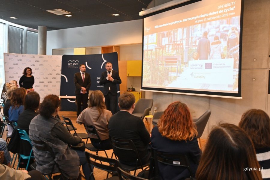 Konferencja podsumowująca projekt Liveability (fot. Magdalena Starnawska, gdynia.pl)