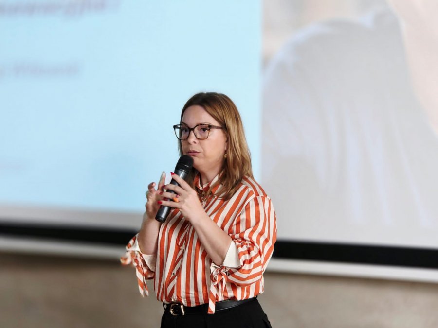 Spotkanie Zespołu ds. Proinnowacyjnych Kompetencji i Rozwoju Talent&oacute;w w ramach komisji Gospodarczej OMGGS poprowadziła pomysłodawczyni i liderka projektu wiceprezydentka Gdyni Oktawia Gorzeńska 