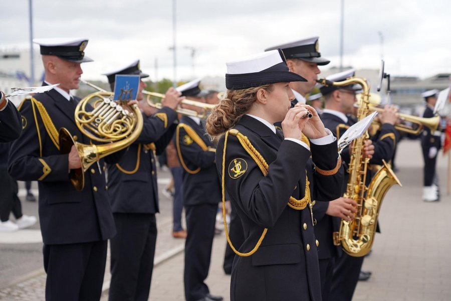 na zdjęciu orkiestra reprezentacyjna