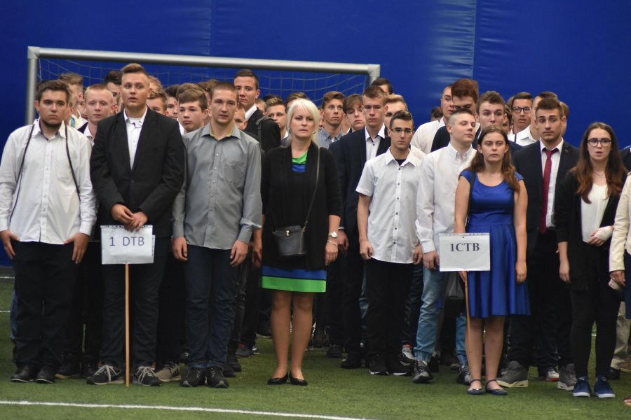 Uroczyste rozpoczęcie roku szkolnego w CKZiU nr 1 w Gdynia // fot. Lechosław Dzierżak