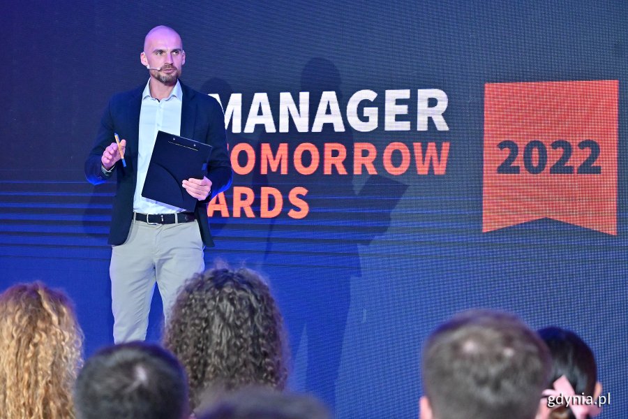 Krzysztof Kozakiewicz - CEO w fundacji Let’s Manager IT i członek konkursowego jury podczas gali IT Manager of Tomorrow Awards // fot. Michał Puszczewicz