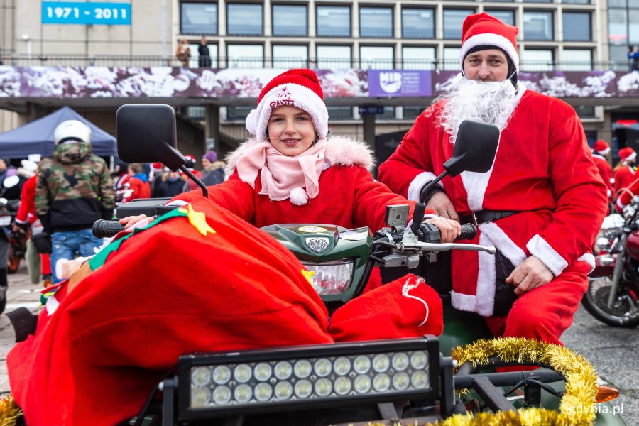 Mikołaje na Motocyklach w Gdyni, fot. Piotr Żagiell