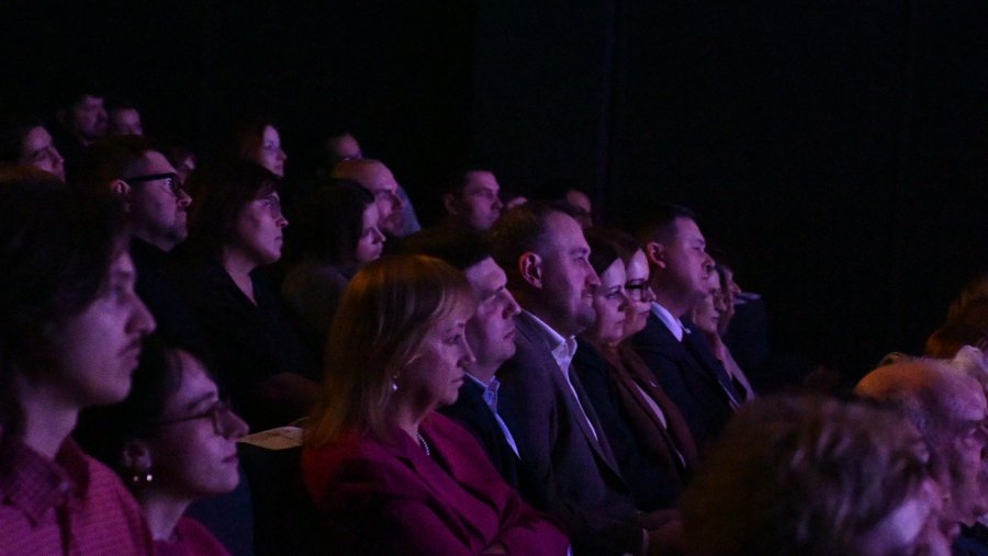 Publiczność na debacie &bdquo;Co zostało z miasta marzeń?" 