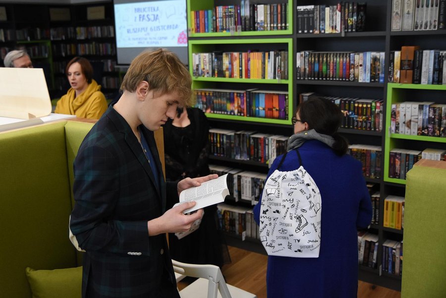 Biblioteka z Pasją // fot. Michał Puszczewicz