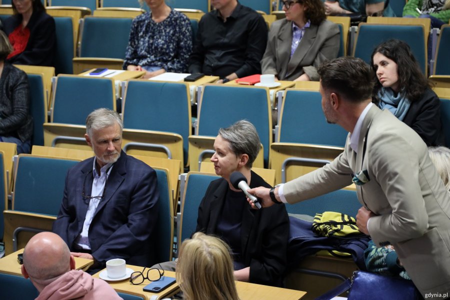 Wśr&oacute;d publiczności m.in. Beata i Jarosław Bochińscy z Fundacji Bochińskich