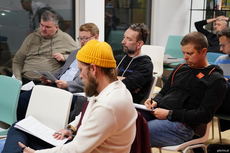 Uczestnicy spotkania gdyńskiej Rady ds. Mężczyzn  w Miejscu Otwartym