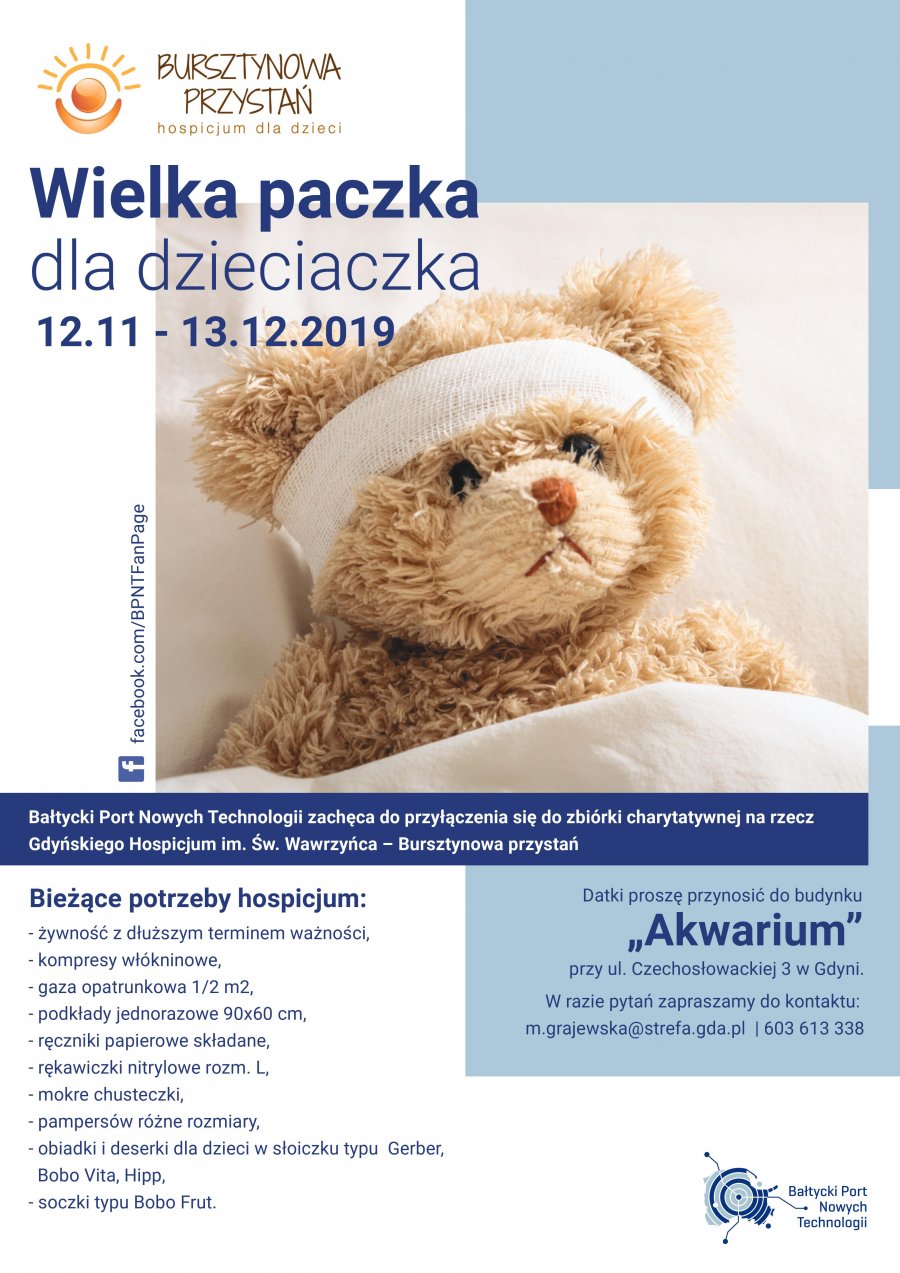 Wielka paczka dla dzieciaczka // mat. prasowe